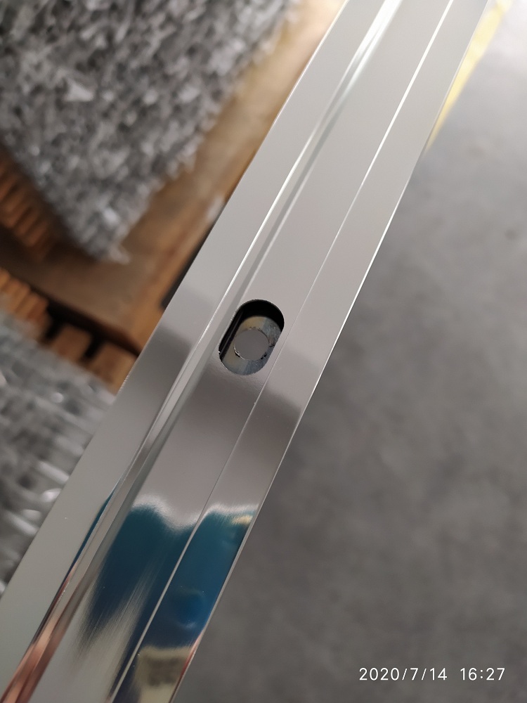 Polished anodizing profiles